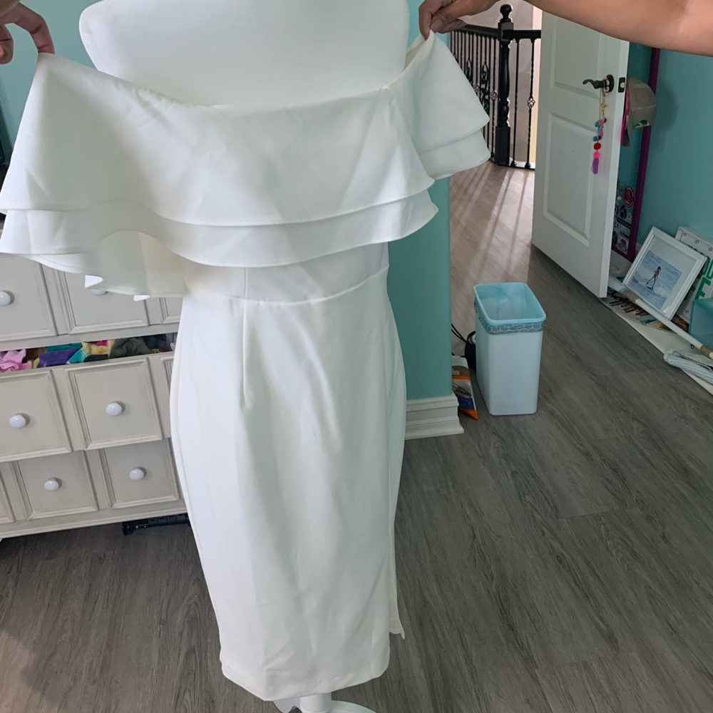 Off the shoulder dress